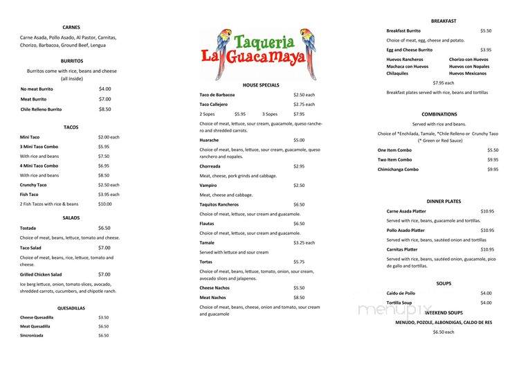 Taqueria La Guacamaya - Grants Pass, OR