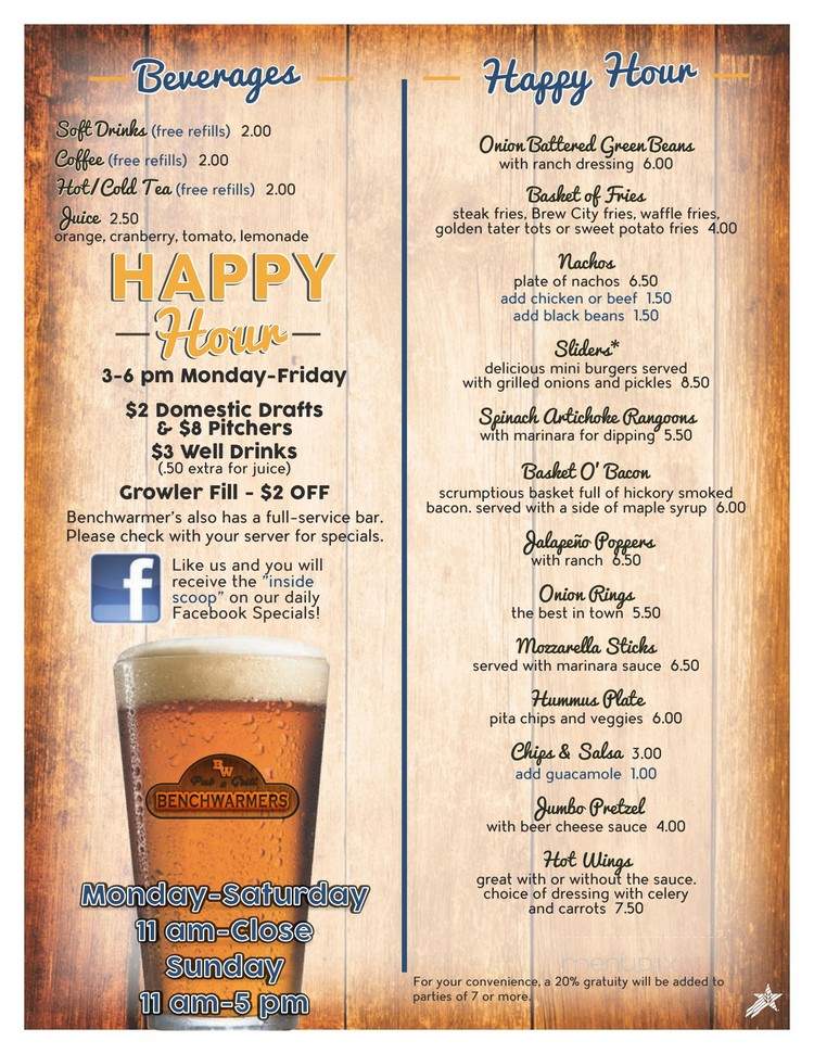 Benchwarmer's Pub & Grill - La Grande, OR