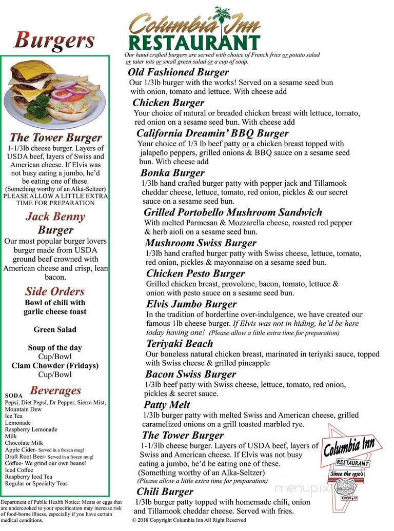 Columbia Inn Restaurant - Kalama, WA