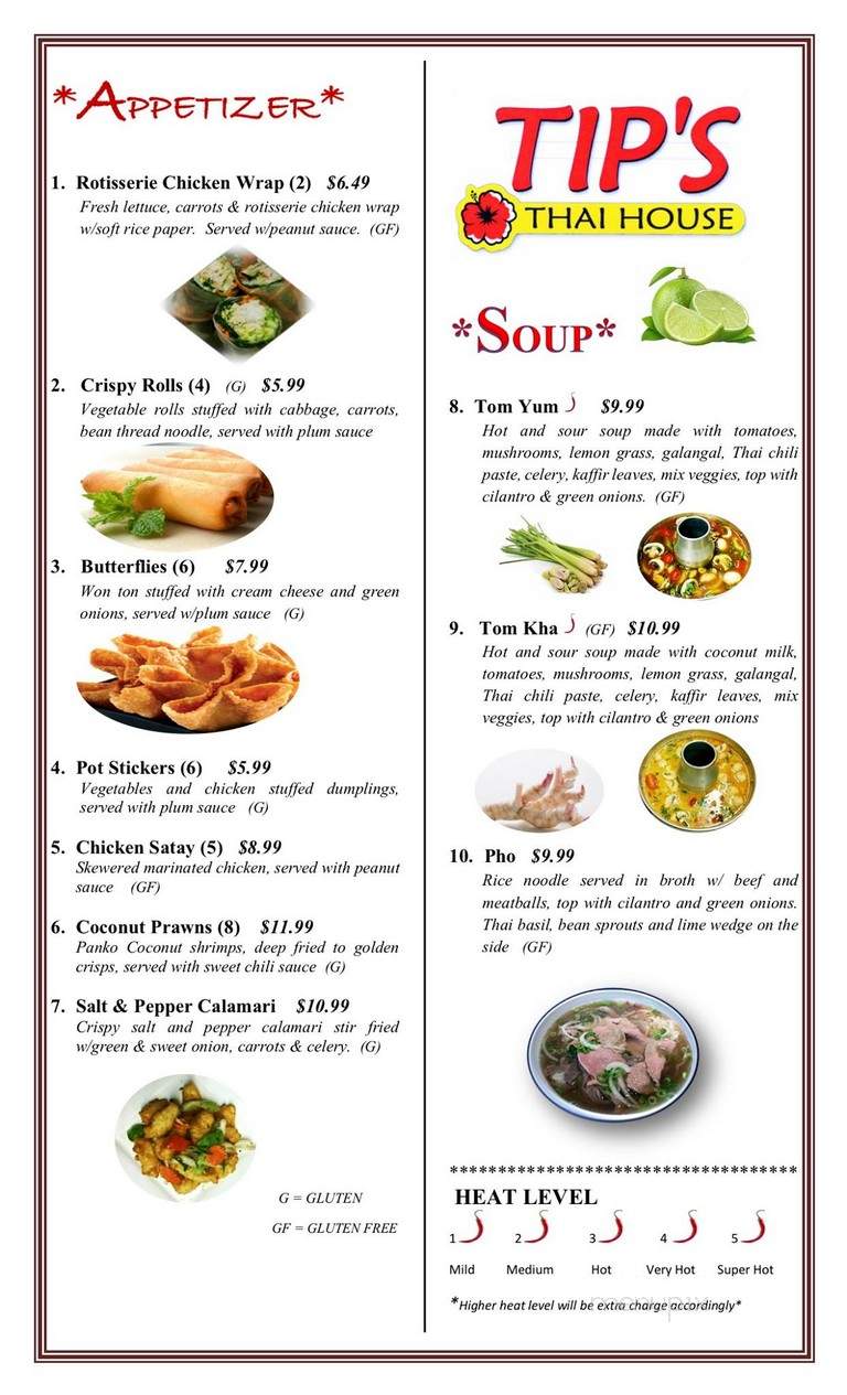 Tip's Thai House - Kennewick, WA