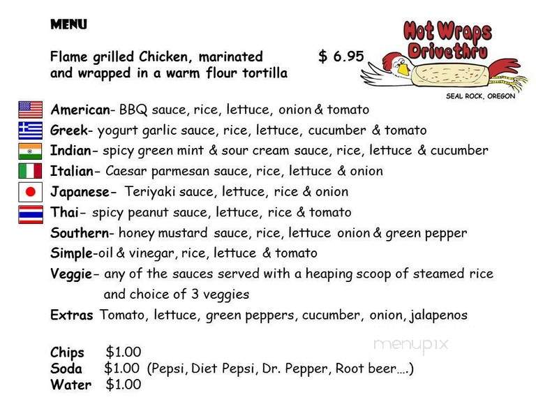 Seal Rock Hot Wraps - Seal Rock, OR