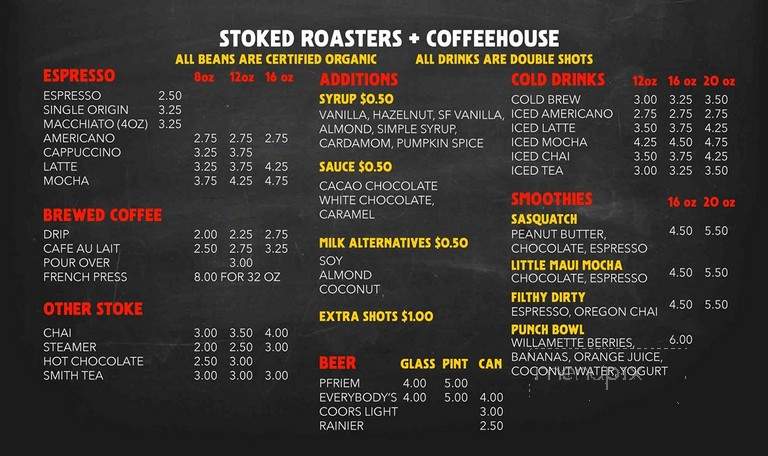 Stoked Roasters & Coffehouse - Hood River, OR