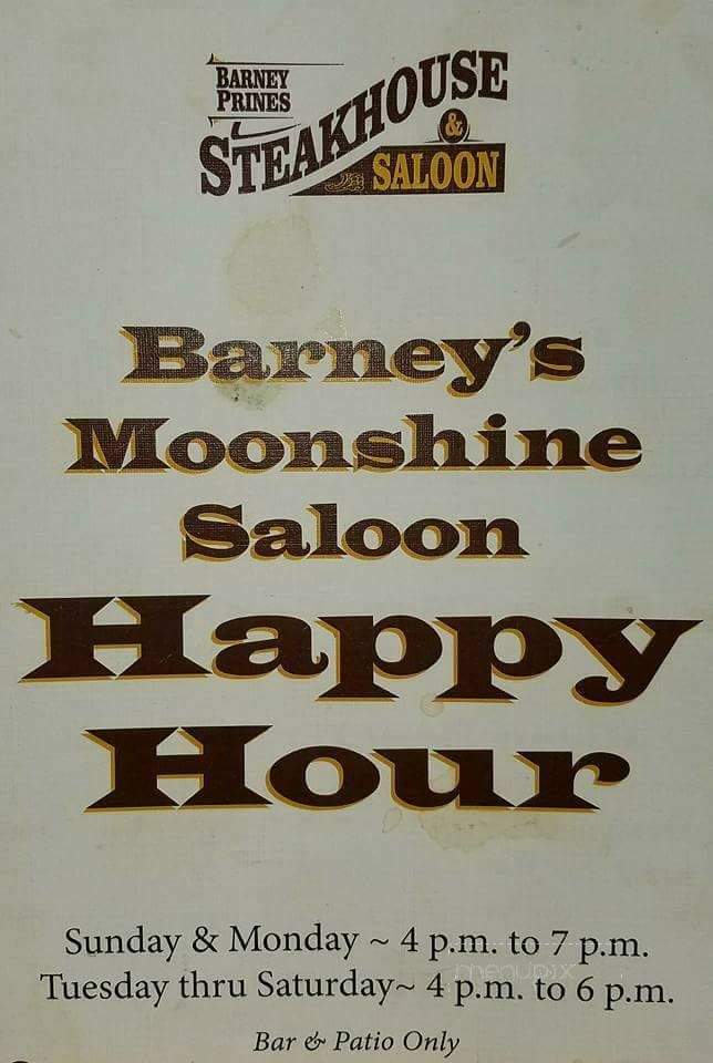 Barney Prine's Steakhouse - Prineville, OR