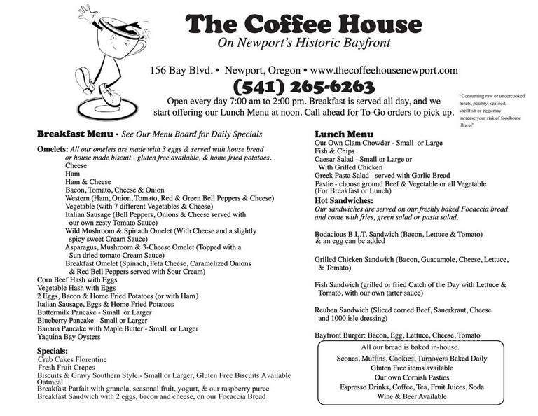 Coffee House - Newport, OR