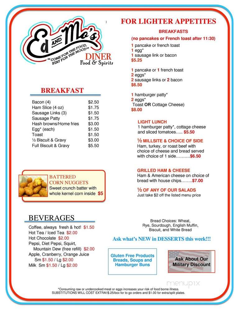 Ed & Mo's Diner - Myrtle Creek, OR