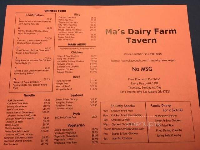 Ma's Dairy Farm - Albany, OR