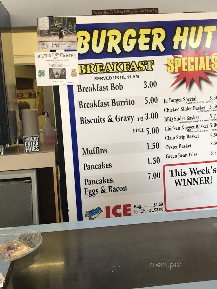 Burger Hut - Milton Freewater, OR