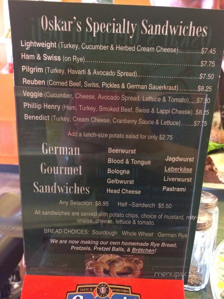 Oskar's German & European Deli - Lacey, WA