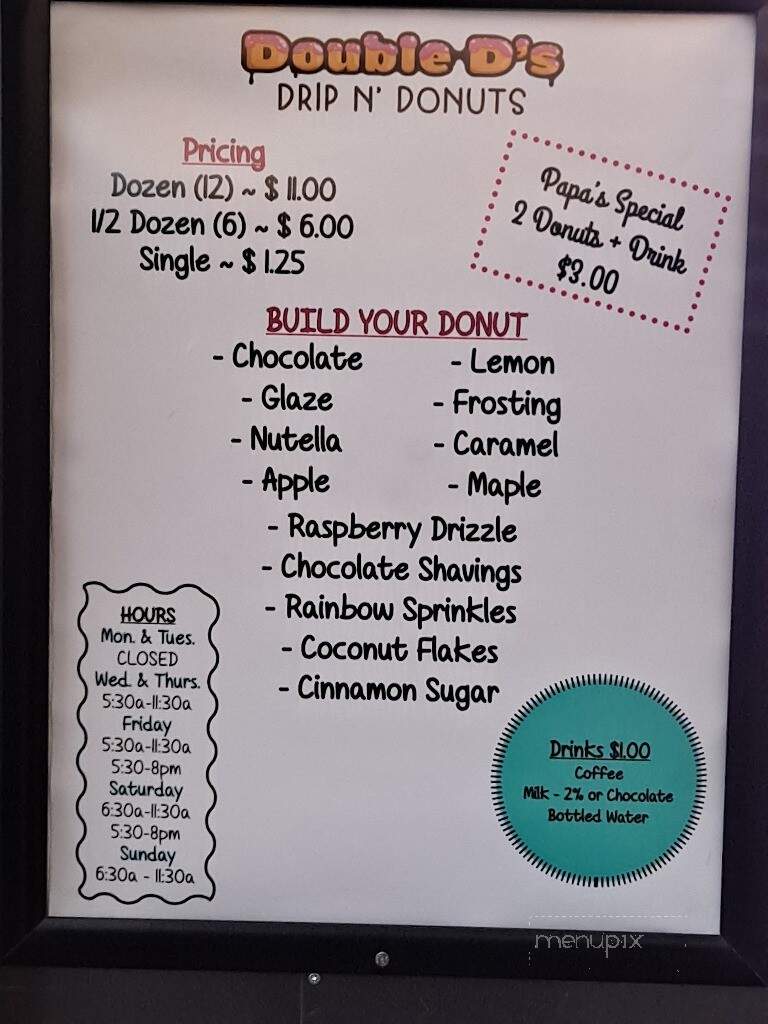 Double D's Drip n Donuts - St. Helens, OR