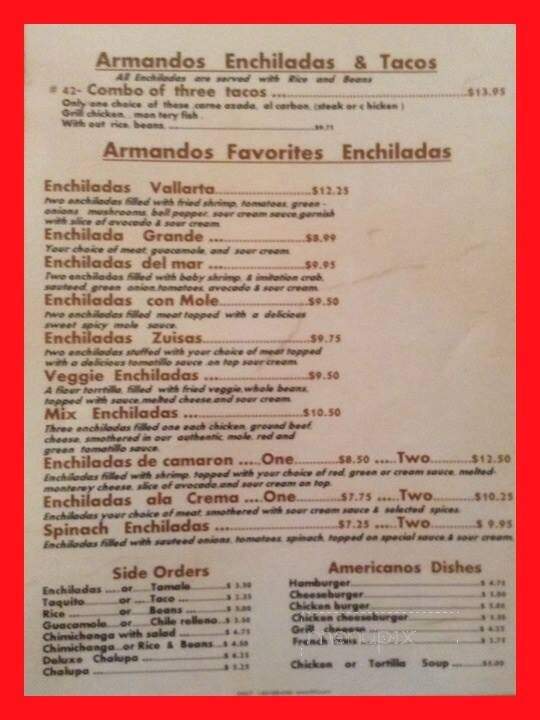 Armando's Family Mexican Restaurant - Brownsville, OR