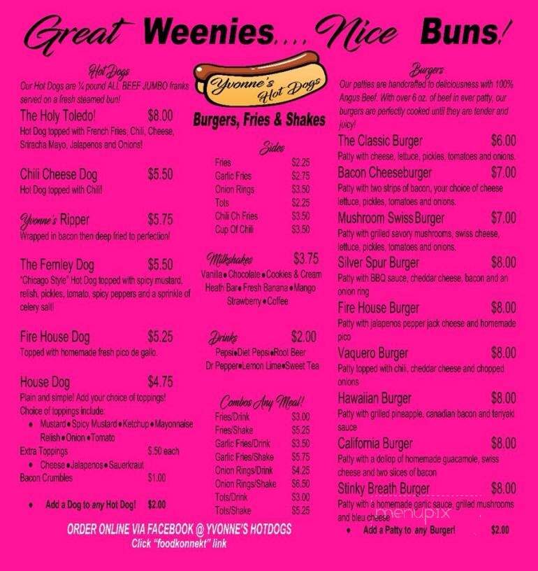 Yvonne's Hot Dogs - Fernley, NV