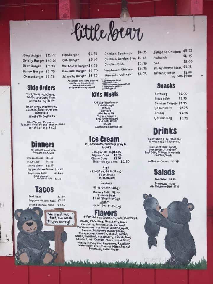 Little Bear Drive-In - Wallowa, OR