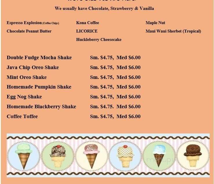 Hought's 24 Flavors - La Grande, OR