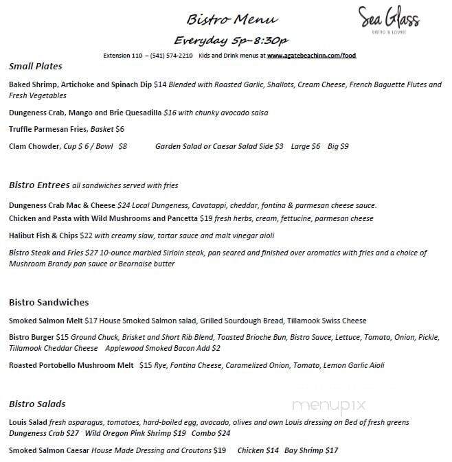 Sea Glass Bistro & Lounge - Newport, OR