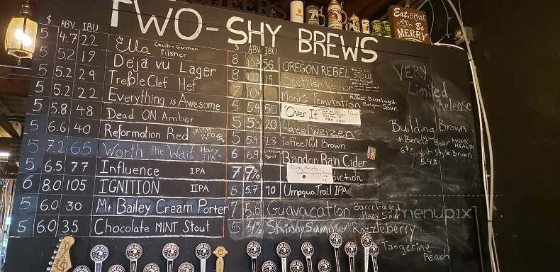 Two Shy Brewing - Roseburg, OR