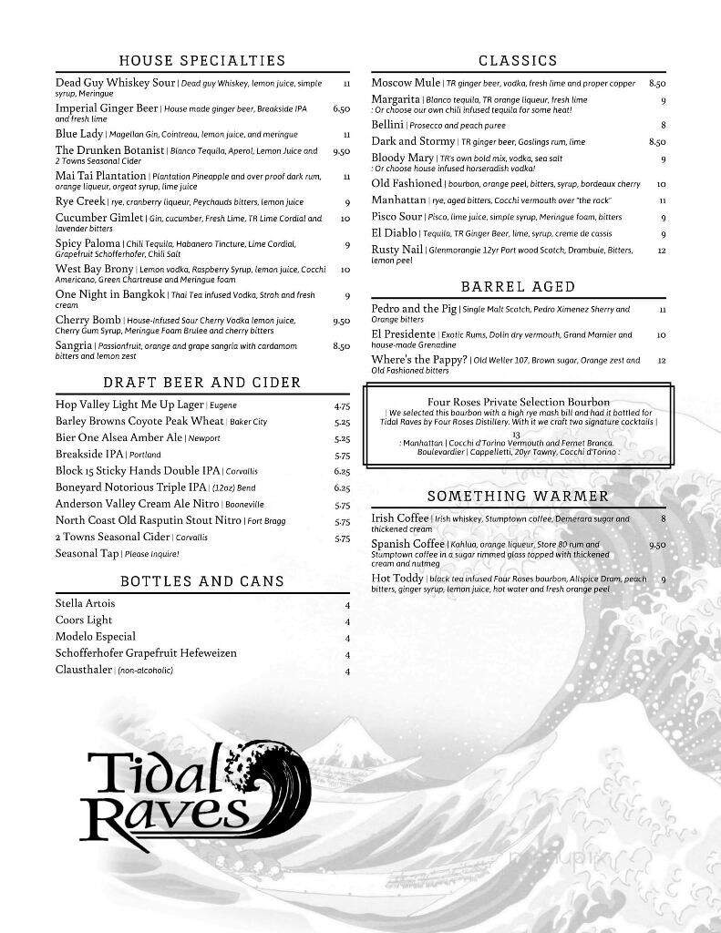 Tidal Raves Seafood Grill - Depoe Bay, OR