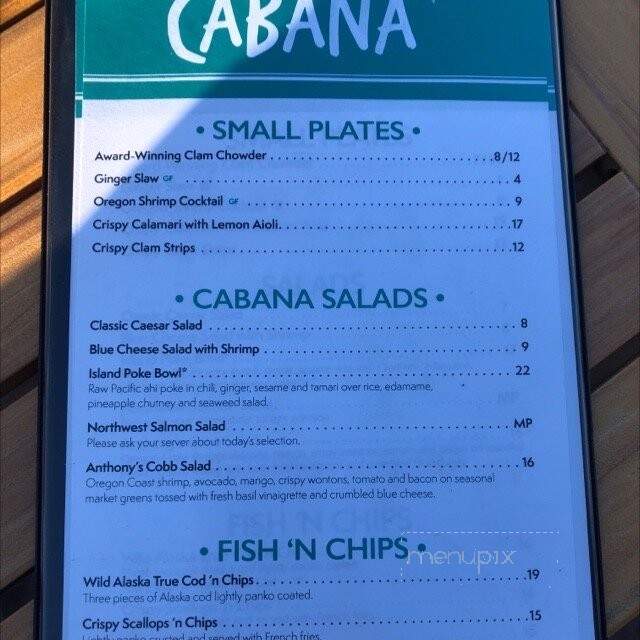 The Cabana - Anacortes, WA