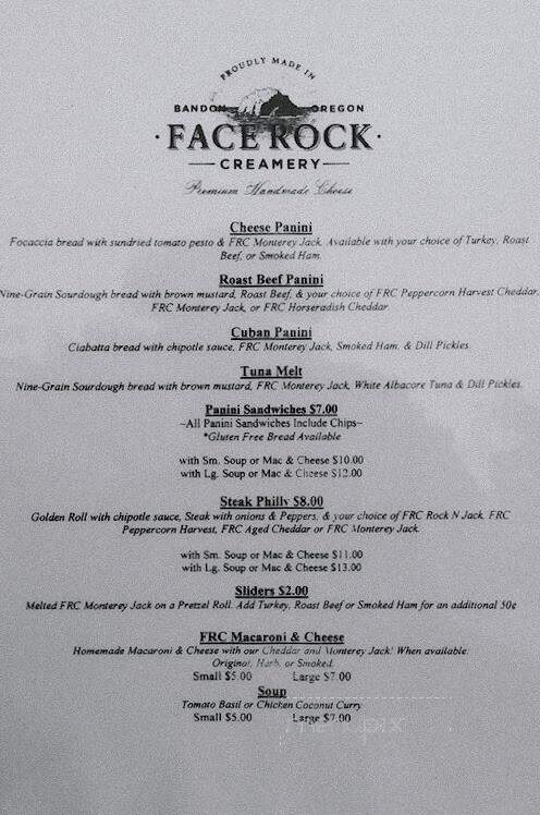 Face Rock Creamery - Bandon, OR