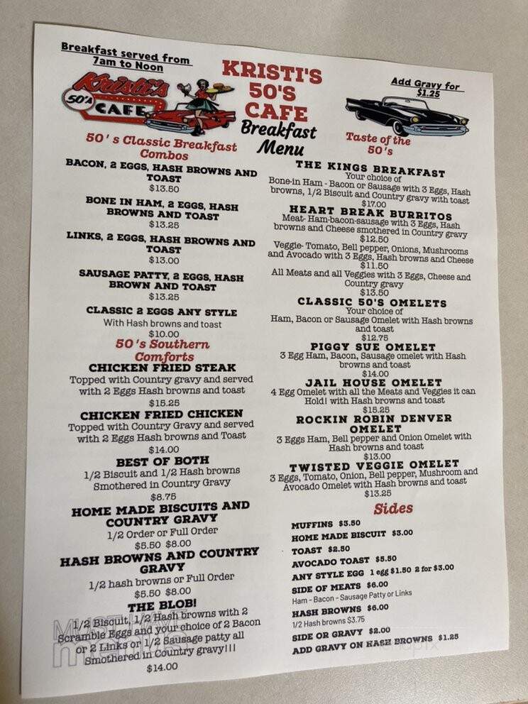 Kristi's 50's Cafe - Lebanon, OR