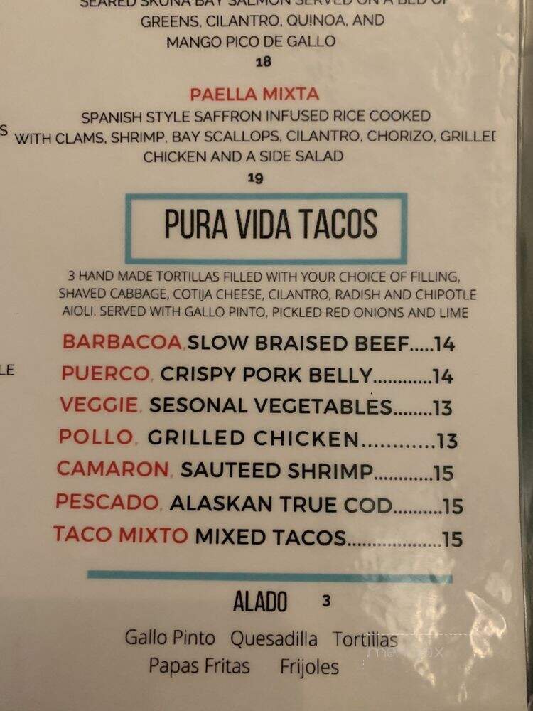 Pura Vida - Mcminnville, OR