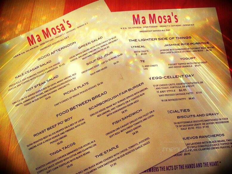 Ma Mosa's - Grants Pass, OR