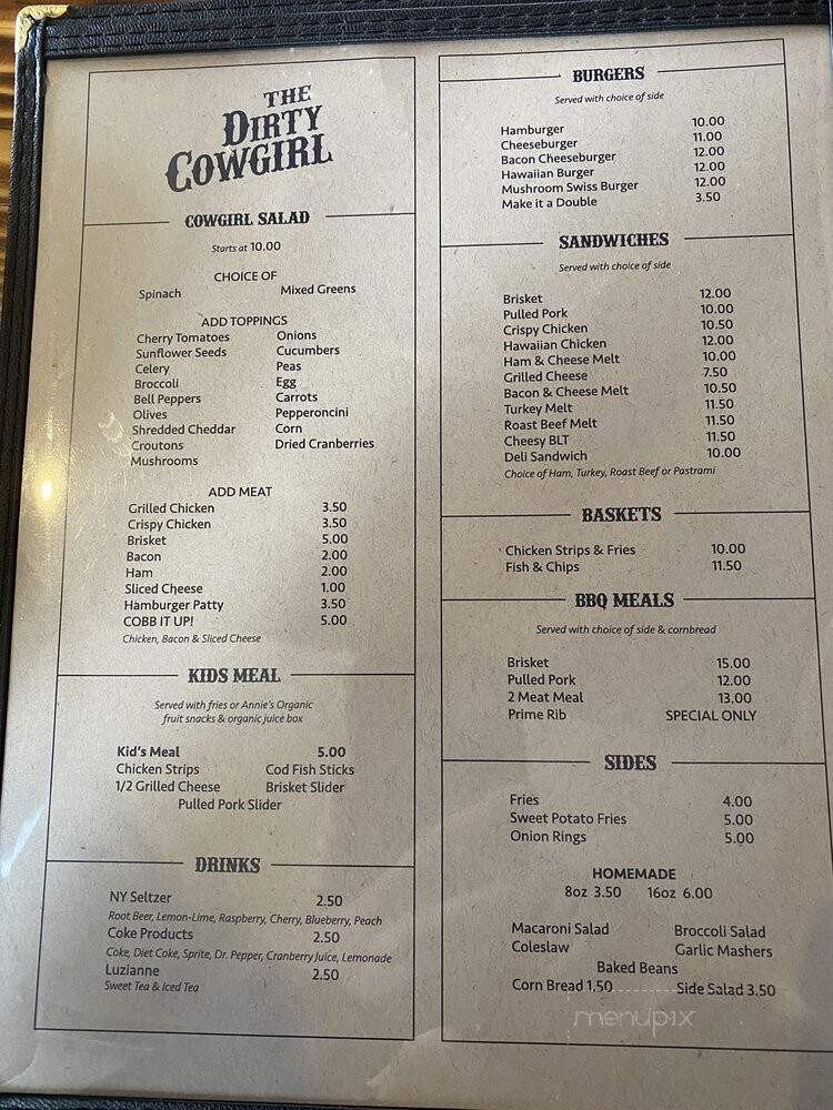 The Dirty Cowgirl - Goldendale, WA