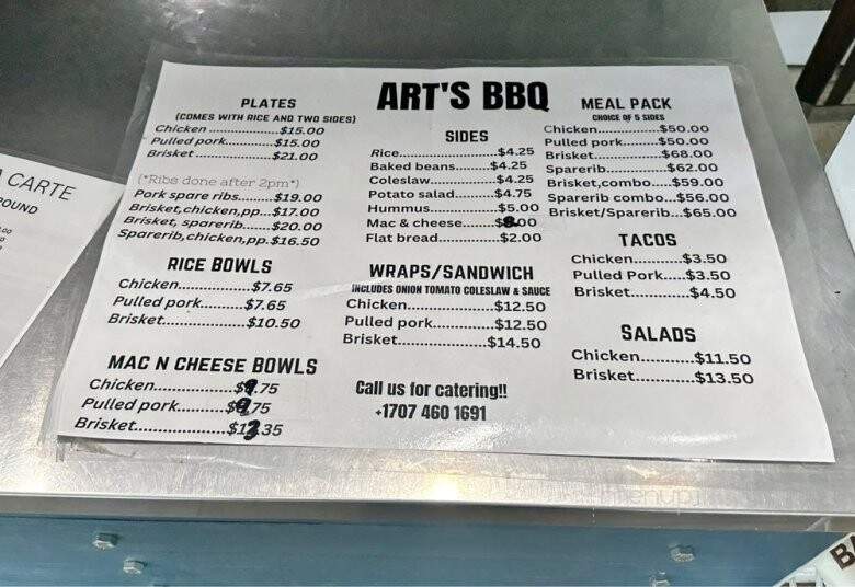 Art's BBQ - Crescent City, CA