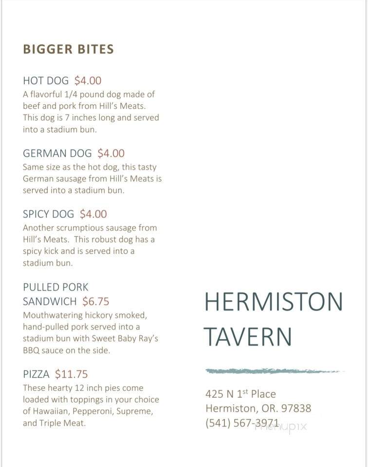 Hermiston Tavern - Hermiston, OR