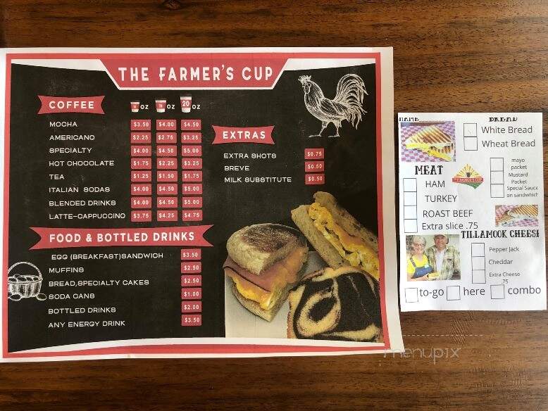 The Farmer's Cup - Boardman, OR