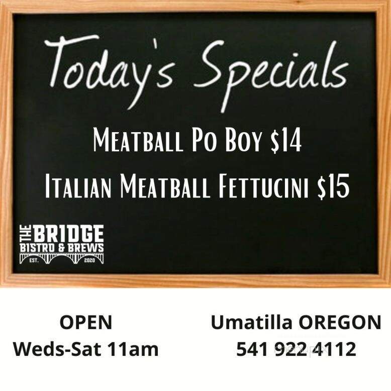 The Bridge Bistro and Brews - Umatilla, OR