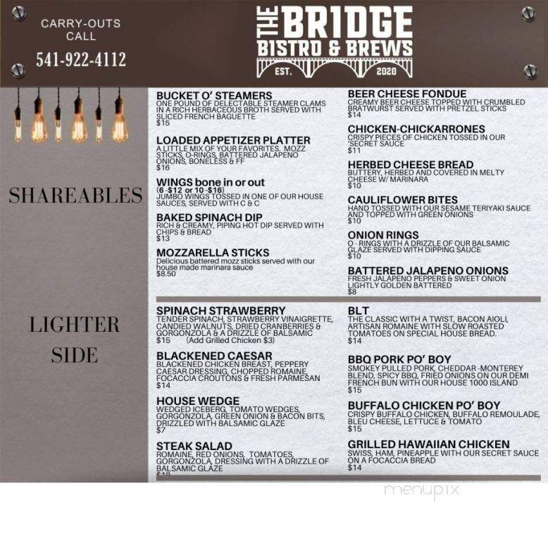 The Bridge Bistro and Brews - Umatilla, OR