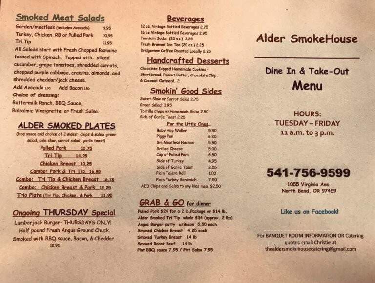 Alder Smokehouse - North Bend, OR