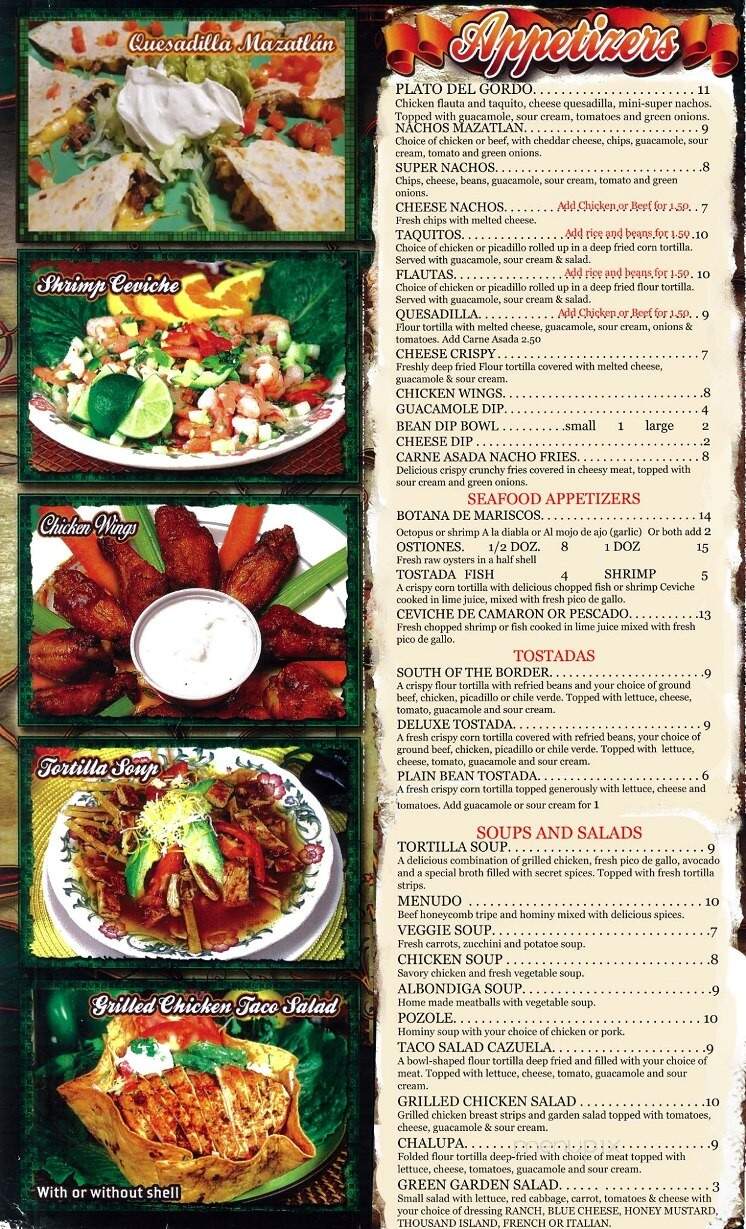 Mazatlan Mexican Restaurant - Mcminnville, OR