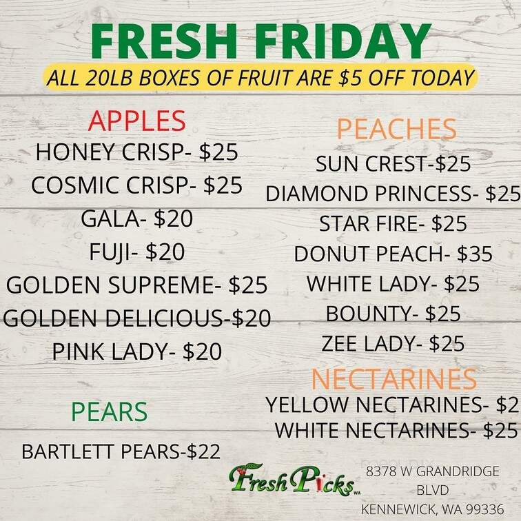 Fresh Picks - Kennewick, WA