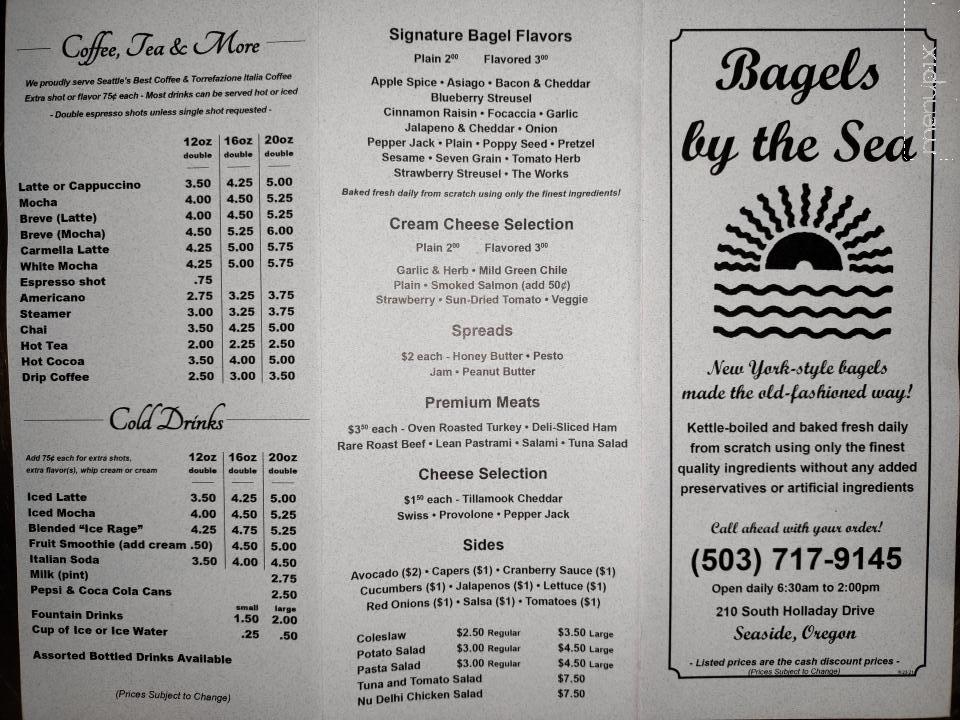 Bagels By The Sea - Seaside, OR