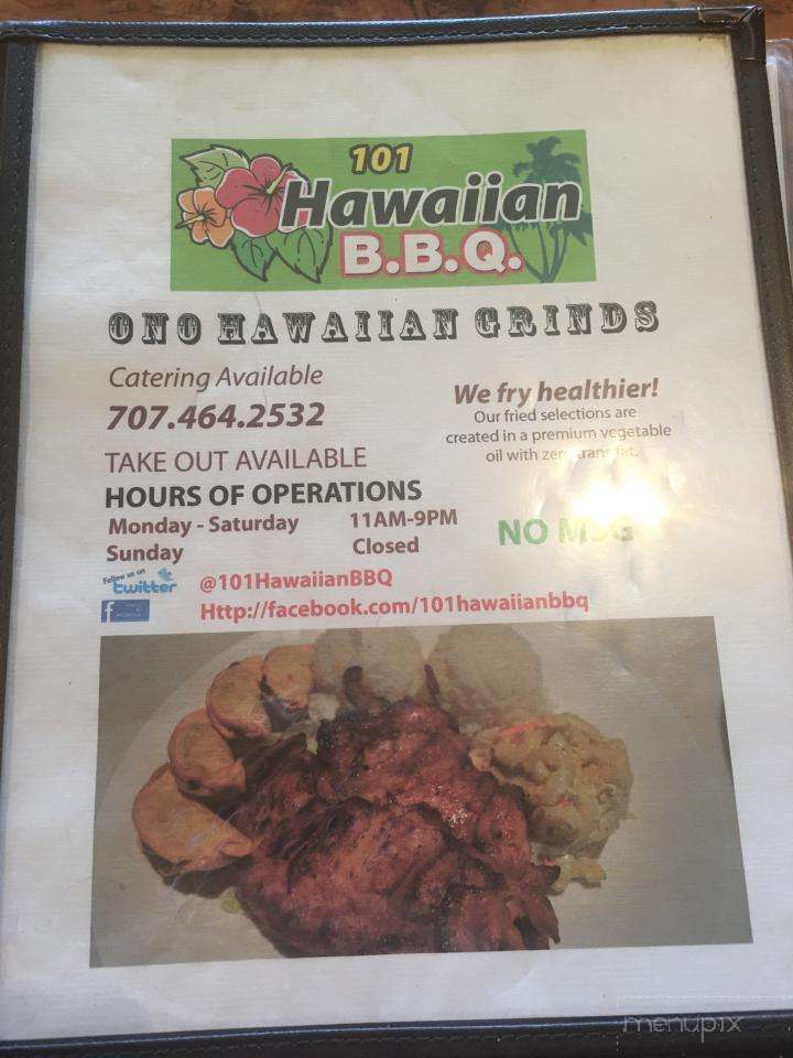 101 Hawaiian BBQ - Crescent City, CA