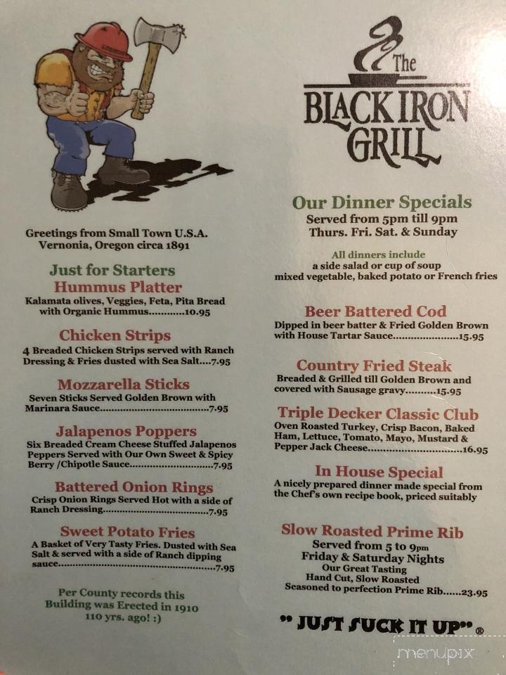 Black Iron Grill - Vernonia, OR